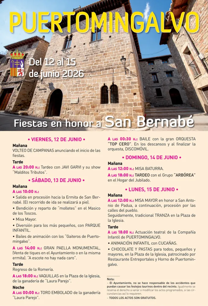 Cartel pasado